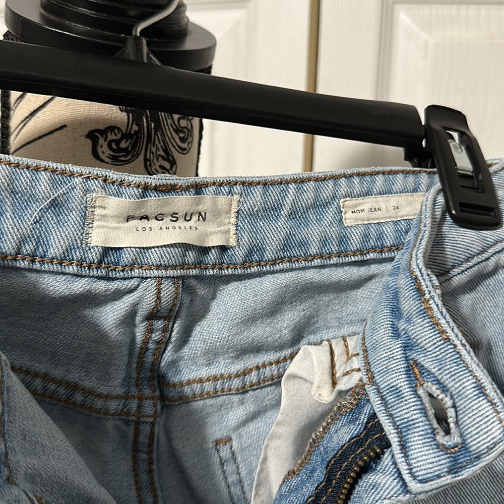 Pacsun Denim Light Blue Mom Jeans - Picture 7 of 8